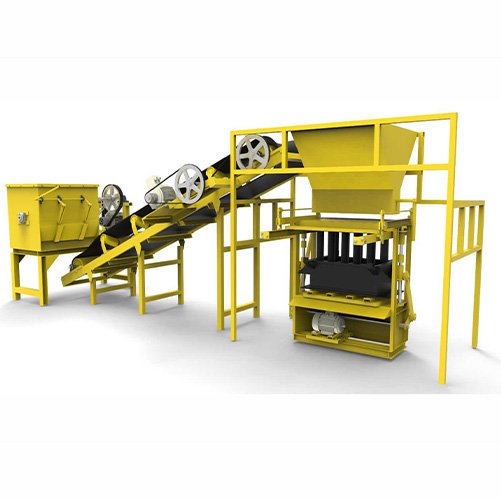 Máquina para producir bloques de construcción